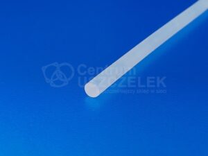 Sznur silikonowy transparent fi 4 mm lity 60 Sha