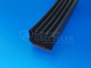 Uszczelka EPDM komórkowe 9x16 mm z taśmą klejącą 3M