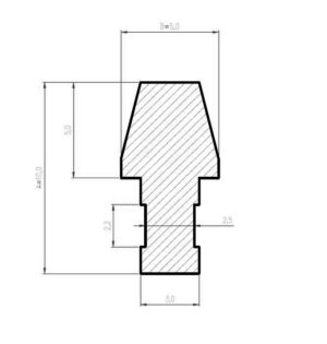 Uszczelka silikonowa transparentna