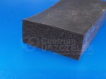 Uszczelka czarna mikroguma 15 x 40 mm