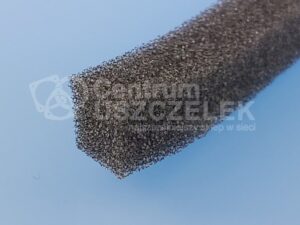 Uszczelka samoprzylepna PU antracyt10x20mm L-10mb. 016446-2