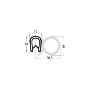 Uszczelka samochodowa 1-4 mm EPDM 0468011